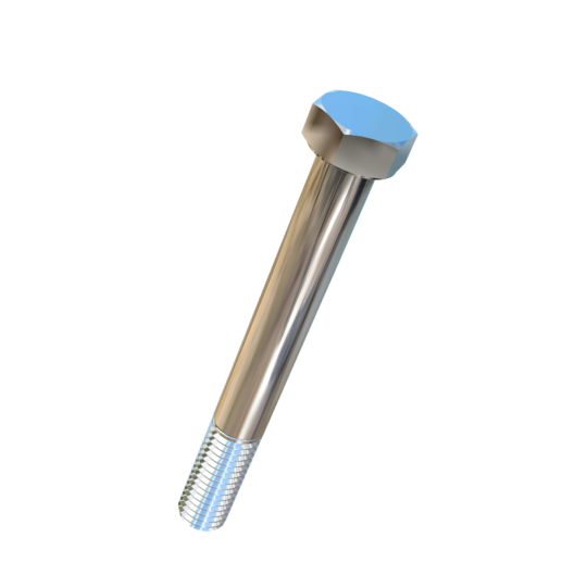 Titanium 1/2-13 X 4-1/4 UNC Allied Titanium Hex Head Bolt (No Dimple)